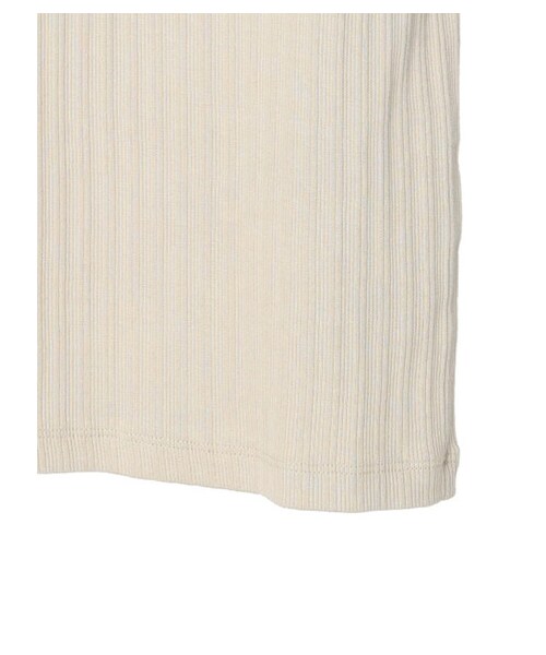 earth music&ecology（アースミュージックアンドエコロジー）の「ランダムリブ2wayタンクトップ（トップス・オフホワイト/ライトグレー/ブラック/ライトベージュ・S/M）」の11枚目の写真