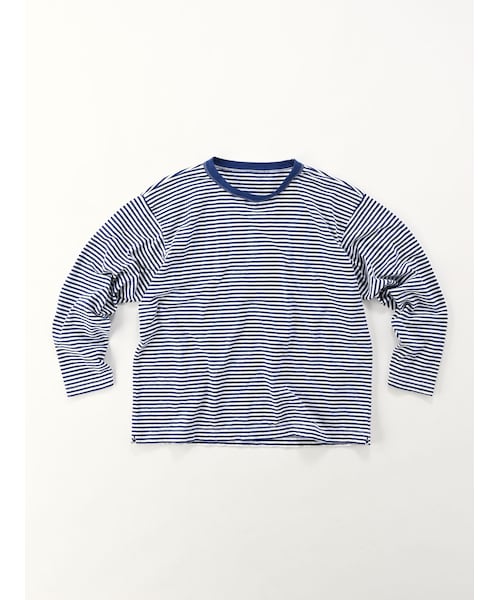 45R（フォーティーファイブアール）| 天竺908バスクTシャツ 45R（フォーティファイブアール）の「バスクボーダーの908T