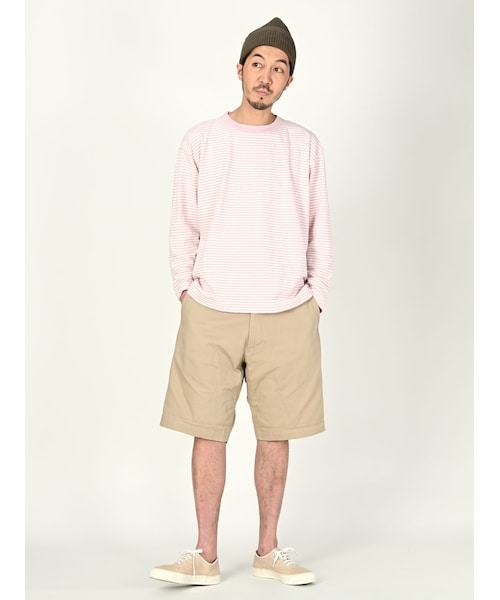 45R（フォーティーファイブアール）| 天竺908バスクTシャツ 45R（フォーティファイブアール）の「バスクボーダーの908T