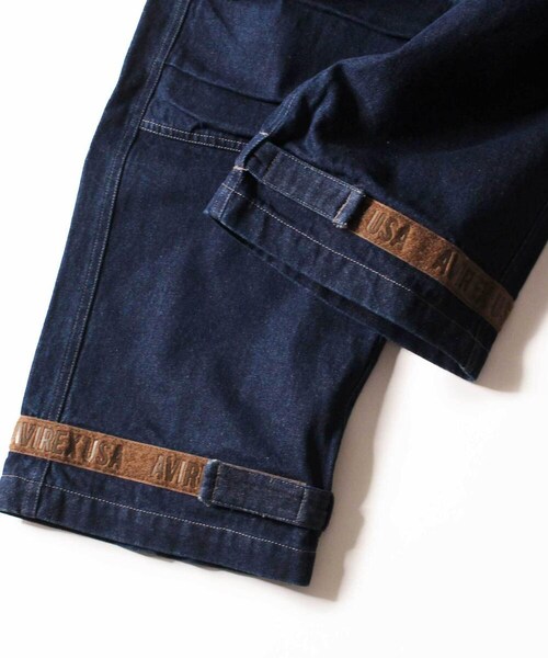 AVIREX(アヴィレックス)の「【WEB&DEPOT限定】テーピング アジャスト パンツ/TAPING ADJUST PANTS(パンツ・メンズ・BLACK/OLIVE/INDIGO・M, L, XL, XXL)」の9枚目の写真