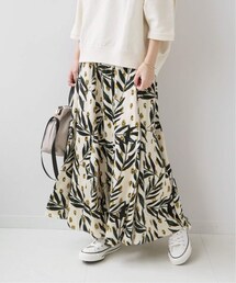 JOURNAL STANDARD relume（ジャーナルスタンダード　レリューム）の「《追加予約2》ホワイトボタニカルマーメイドスカート（その他）」