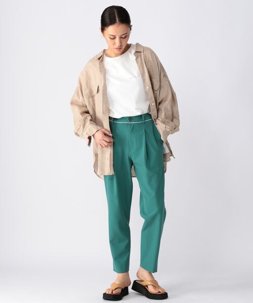 BARNYARDSTORM（バンヤードストーム）の「SOUTH WESTロゴT（トップス・レディース・ホワイト10/グレージュ14・S(0)/M(1)/(WEB限定) L(2)）」の6枚目の写真