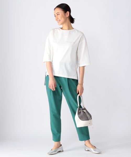 BARNYARDSTORM（バンヤードストーム）の「SOUTH WESTロゴT（トップス・レディース・ホワイト10/グレージュ14・S(0)/M(1)/(WEB限定) L(2)）」の4枚目の写真