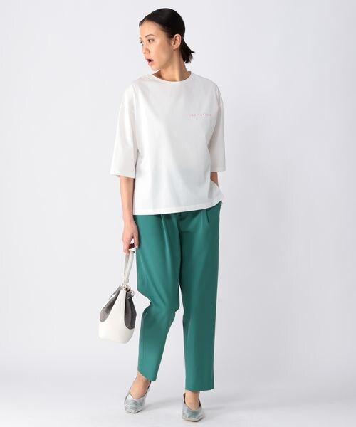 BARNYARDSTORM（バンヤードストーム）の「SOUTH WESTロゴT（トップス・レディース・ホワイト10/グレージュ14・S(0)/M(1)/(WEB限定) L(2)）」の3枚目の写真