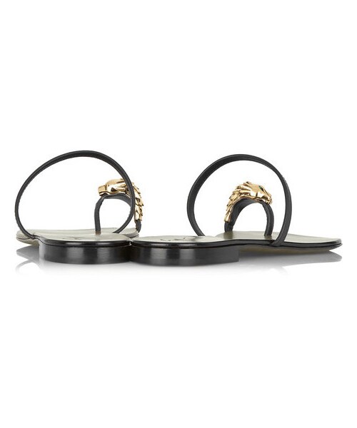 Giuseppe Zanotti(ジュベッゼサノッティ)の「Giuseppe Zanotti Embellished leather sandals(サンダル・レディース・Black・IT35/IT35.5/IT36/IT36.5/IT37/IT37.5/IT38/IT38.5/IT39/IT39.5/IT40/IT40.5/IT41/IT41.5/IT42)」の7枚目の写真