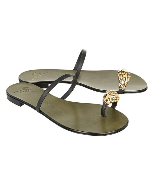 Giuseppe Zanotti(ジュベッゼサノッティ)の「Giuseppe Zanotti Embellished leather sandals(サンダル・レディース・Black・IT35/IT35.5/IT36/IT36.5/IT37/IT37.5/IT38/IT38.5/IT39/IT39.5/IT40/IT40.5/IT41/IT41.5/IT42)」の5枚目の写真