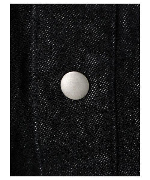 Green　Parks（グリーンパークス）の「・ELENCARE DUE ショートGジャン（ジャケット/アウター・ブラック/インディゴ/ミックス・F）」の18枚目の写真