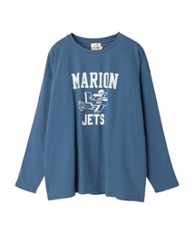 Green　Parks | 後フリルMARIONプリントチュニック(トップス)