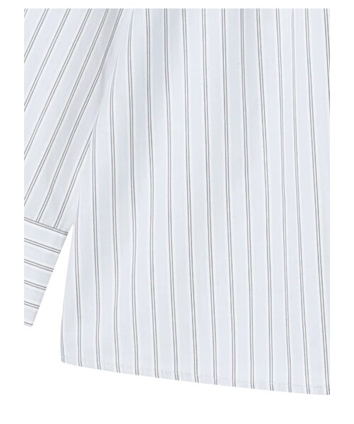 Green　Parks（グリーンパークス）の「スタンドフリルアソートブラウス（トップス・オフホワイト/グレー/ブルー・F）」の6枚目の写真