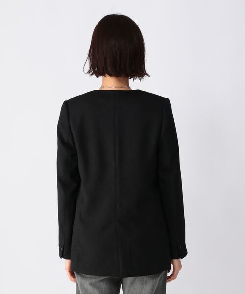 BARNYARDSTORM（バンヤードストーム）の「リネンライクオックスジャケット（ジャケット/アウター・レディース・オフホワイト11/ブラック19・S(0)/M(1)）」の16枚目の写真