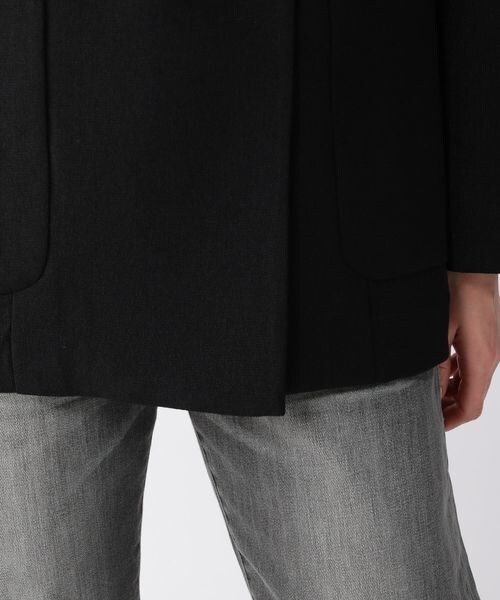 BARNYARDSTORM（バンヤードストーム）の「リネンライクオックスジャケット（ジャケット/アウター・レディース・オフホワイト11/ブラック19・S(0)/M(1)）」の21枚目の写真