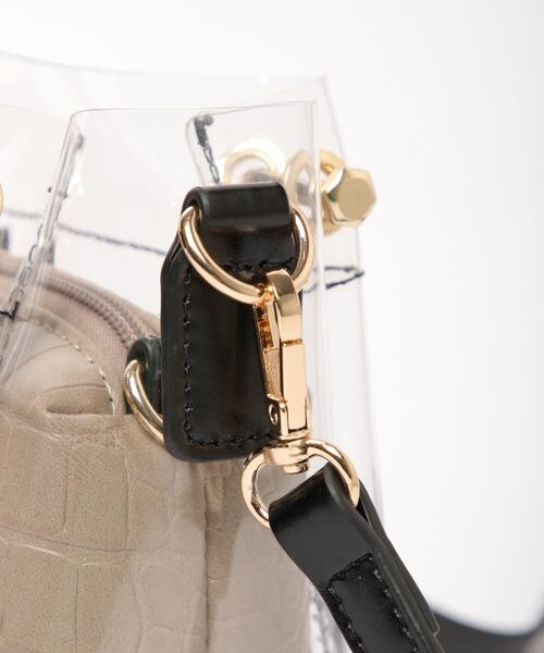 BARNYARDSTORM（バンヤードストーム）の「OUTDOOR PRODUCTS別注/PVCショルダー（バッグ・レディース・グレージュ(クロコ型押し)04/グレーレオパ15・FREE）」の14枚目の写真