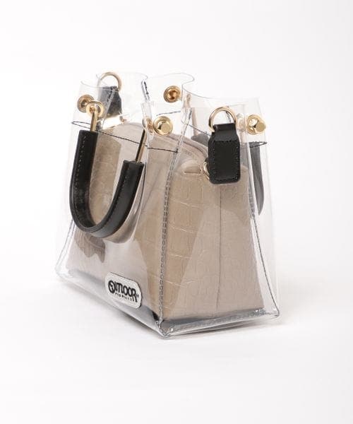 BARNYARDSTORM（バンヤードストーム）の「OUTDOOR PRODUCTS別注/PVCショルダー（バッグ・レディース・グレージュ(クロコ型押し)04/グレーレオパ15・FREE）」の9枚目の写真