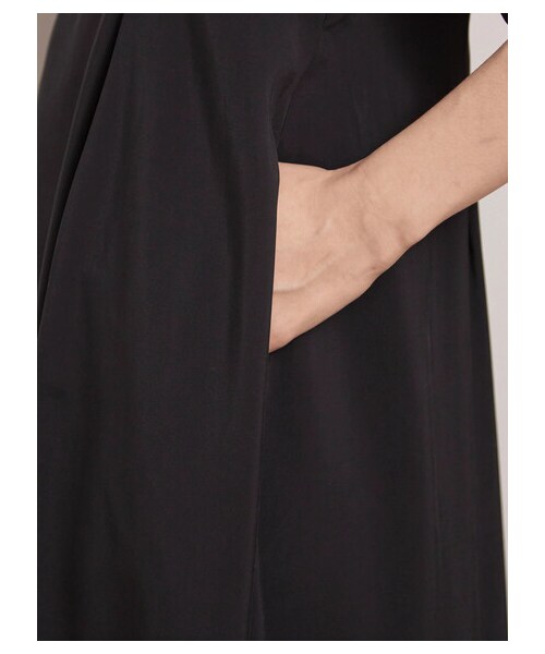 Green Parks(グリーンパークス)の「armonia.デザインショルダーワンピース(ワンピース/ドレス・ブラック/オレンジ/カーキ・F)」の10枚目の写真