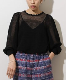 IENA（イエナ）の「《予約》IENA LA BOUCLE EUFORIA柄編みプルオーバー（その他）」