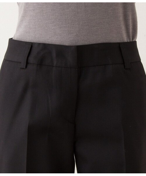 LE JUN（ルジュン）の「SUPER100ギャバパンツ（パンツ・レディース・ブラック/グレー/ネイビー・S/M）」の7枚目の写真