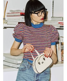 jouetie | パワショルリブニット(トップス)