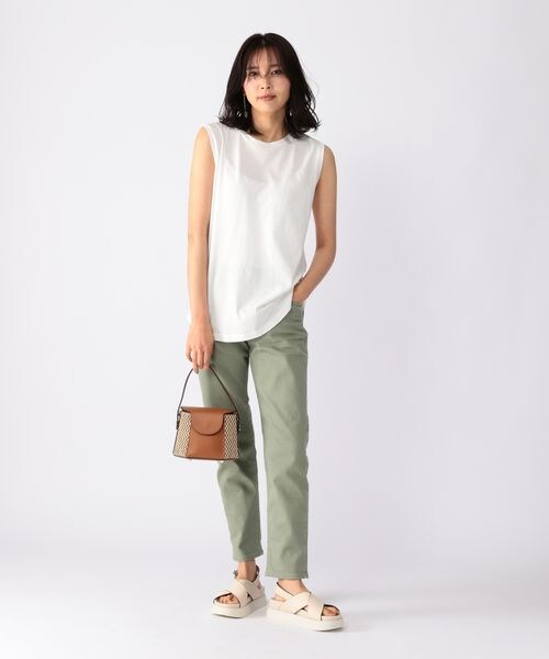 BARNYARDSTORM（バンヤードストーム）の「ドライタッチタンク（トップス・レディース・ホワイト10/グレージュ14/ブラック19/ブラウン50・S(0)/M(1)/(WEB限定) L(2)）」の5枚目の写真