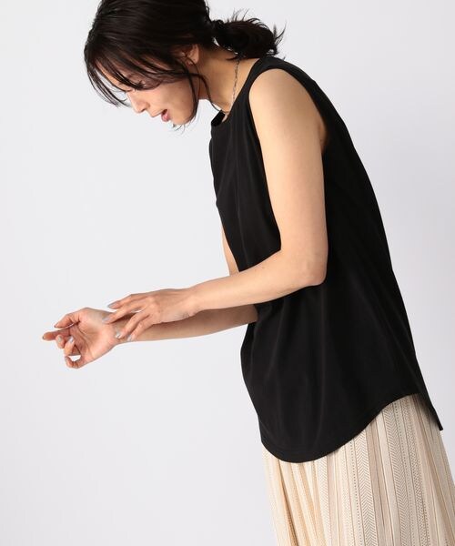 BARNYARDSTORM（バンヤードストーム）の「ドライタッチタンク（トップス・レディース・ホワイト10/グレージュ14/ブラック19/ブラウン50・S(0)/M(1)/(WEB限定) L(2)）」の13枚目の写真