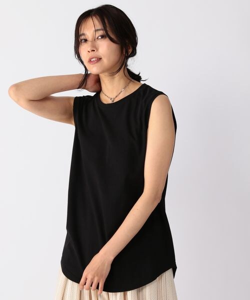 BARNYARDSTORM（バンヤードストーム）の「ドライタッチタンク（トップス・レディース・ホワイト10/グレージュ14/ブラック19/ブラウン50・S(0)/M(1)/(WEB限定) L(2)）」の12枚目の写真