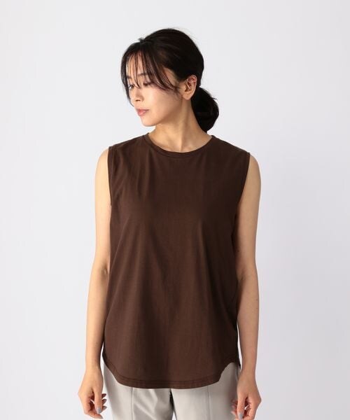 BARNYARDSTORM（バンヤードストーム）の「ドライタッチタンク（トップス・レディース・ホワイト10/グレージュ14/ブラック19/ブラウン50・S(0)/M(1)/(WEB限定) L(2)）」の17枚目の写真