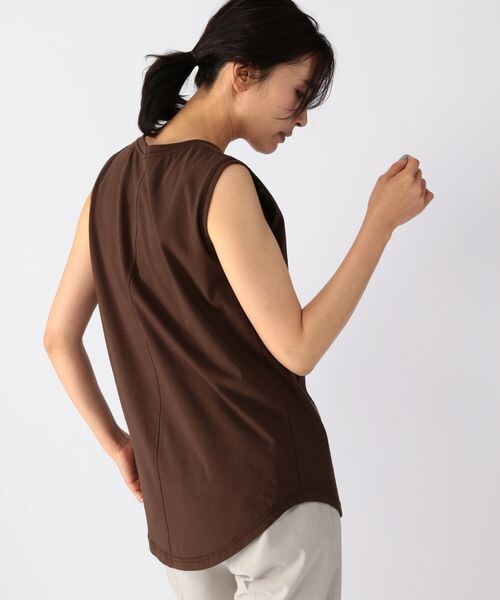 BARNYARDSTORM（バンヤードストーム）の「ドライタッチタンク（トップス・レディース・ホワイト10/グレージュ14/ブラック19/ブラウン50・S(0)/M(1)/(WEB限定) L(2)）」の16枚目の写真
