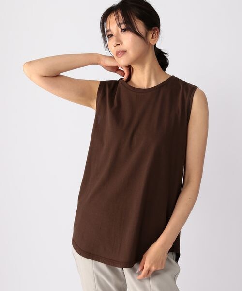 BARNYARDSTORM（バンヤードストーム）の「ドライタッチタンク（トップス・レディース・ホワイト10/グレージュ14/ブラック19/ブラウン50・S(0)/M(1)/(WEB限定) L(2)）」の14枚目の写真