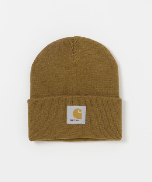 Carhartt（カーハート）の「『WEB/一部店舗限定』carhartt SHORT WATCH HAT（その他・メンズ・BLACK/HEDGE/BROWN/ELBA/GULF・one）」の2枚目の写真