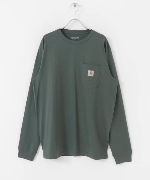 Carhartt（カーハート）の「『WEB/一部店舗限定』carhartt LONG-SLEEVE POCKET T-SHIRTS（その他・メンズ・WHITE/BLACK/KHAKI・M/L/XL）」の6枚目の写真