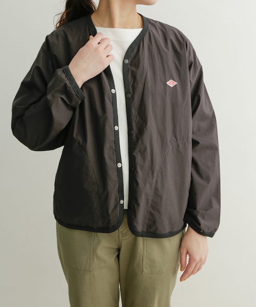 DANTON（ダントン）の「DANTON SHIRTS CARDIGAN（その他・レディース・BEIGE/LT.GREY/CHARCOAL・36）」の8枚目の写真
