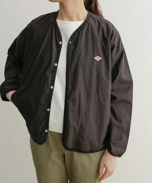 DANTON（ダントン）の「DANTON SHIRTS CARDIGAN（その他・レディース・BEIGE/LT.GREY/CHARCOAL・36）」の9枚目の写真