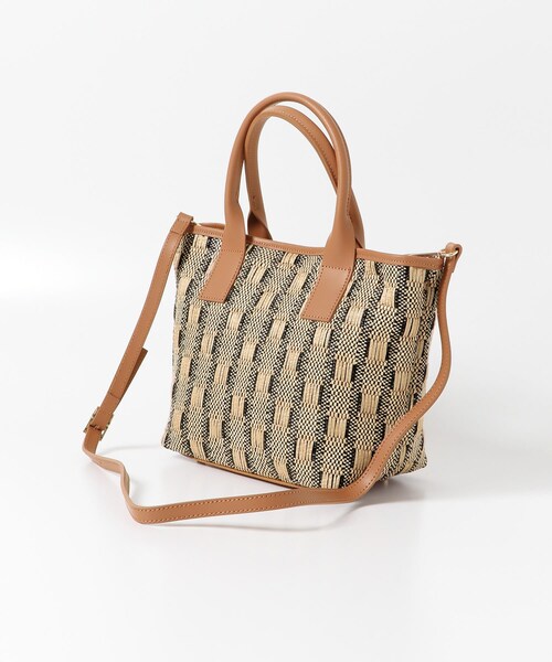 MARCO BIANCHINI(マルコビアンチーニ)の「MARCO BIANCHINI パイピング2wayショルダーバッグ(その他・レディース・キャメル/ブラック・-)」の5枚目の写真