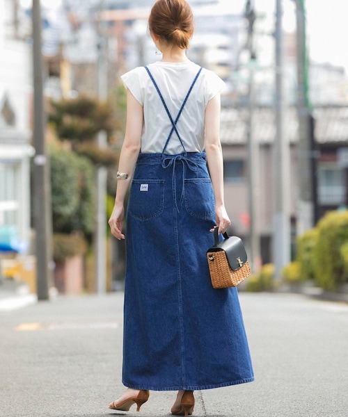 Lee×ROSSO FLARE SALOPETTE SKIRT URBAN RESEARCH ROSSO WOMEN（アーバンリサーチ ロッソ）の