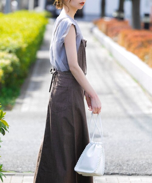 Lee×ROSSO FLARE SALOPETTE SKIRT URBAN RESEARCH ROSSO WOMEN（アーバンリサーチ ロッソ）の
