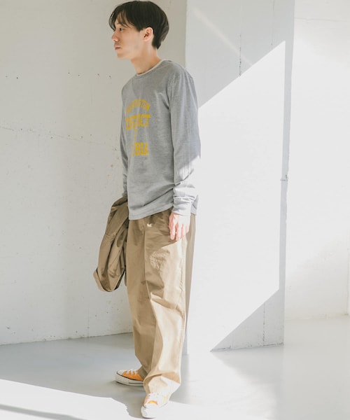 Russell Athletic（ラッセルアスレティック）の「『別注』RUSSELL ATHLETIC×DOORS ロゴプリントロングスリーブTシャツ（その他・メンズ・Ash/White/Black・M/L/XL）」の10枚目の写真