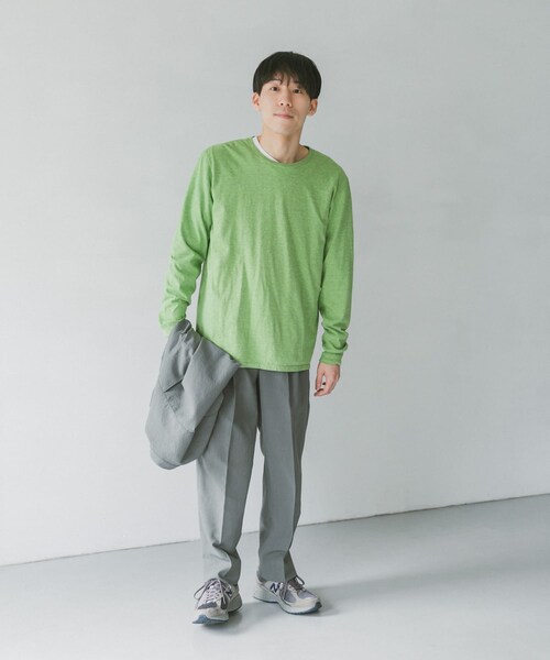 Russell Athletic（ラッセルアスレティック）の「『別注』RUSSELL ATHLETIC×DOORS オーバーダイロングスリーブTシャツ（その他・メンズ・Y.Green/Greige/Turquoise・L/XL）」の10枚目の写真