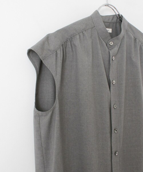 Scye(サイ)の「Scye WoolTropical Combinaison(その他・レディース・Gray・38)」の3枚目の写真