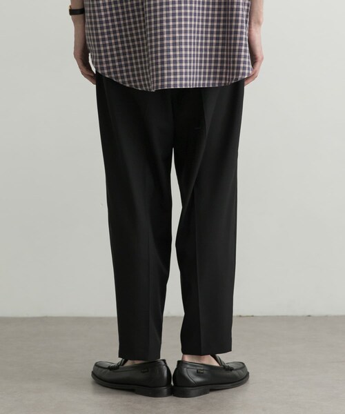 Scye Tropical Pleated Trousers