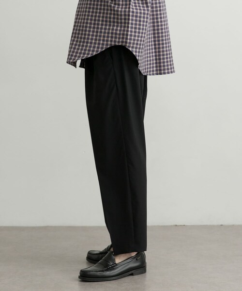 Scye Tropical Pleated Trousers