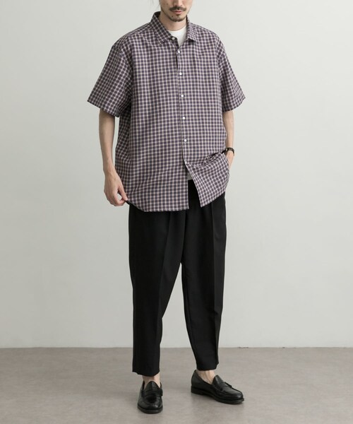 Scye Tropical Pleated Trousers