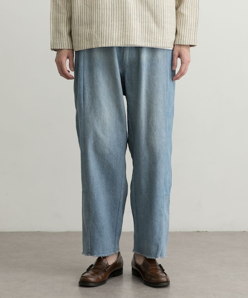SEEALL(シーオール)の「SEEALL SUPER BAGGY SLACKS DENIM(その他・メンズ・DENIM・2/3)」の3枚目の写真