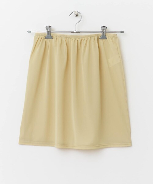 UNFIL（アンフィル）の「unfil organic hemp ribbed-knit skirt（その他・レディース・beigemix/blackmix・1）」の5枚目の写真