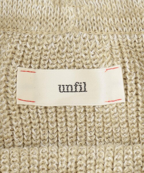 UNFIL（アンフィル）の「unfil organic hemp ribbed-knit skirt（その他・レディース・beigemix/blackmix・1）」の7枚目の写真