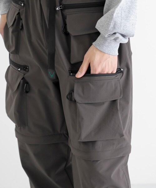 パンツ ALOUND 2WAY BELTED TECH PANTS M South2 West8（サウスツーウェストエイト）の「South2 West8