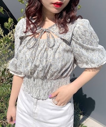 OLIVE des OLIVE | ダブルフロントヘルシーブラウス(シャツ/ブラウス)