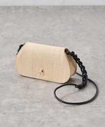natural couture | サマークロコ横長ショルダーバッグ(ショルダーバッグ)