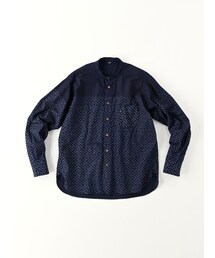 クー 様45R タペット小花プリントの908スタンドオーシャンシャツ　2 クー 様45R タペット小花プリントの908スタンドオーシャンシャツ 2