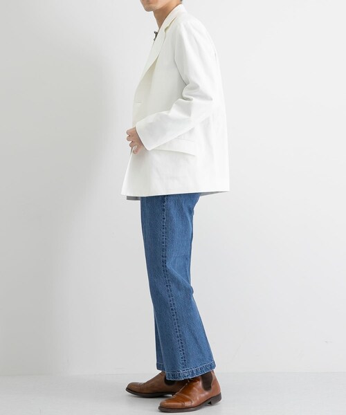 HERILL(ヘリル)の「HERILL Egyptiancotton Chino JACKET(その他・メンズ・White・2)」の3枚目の写真