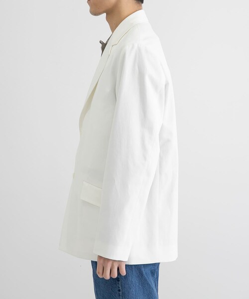 HERILL(ヘリル)の「HERILL Egyptiancotton Chino JACKET(その他・メンズ・White・2)」の6枚目の写真