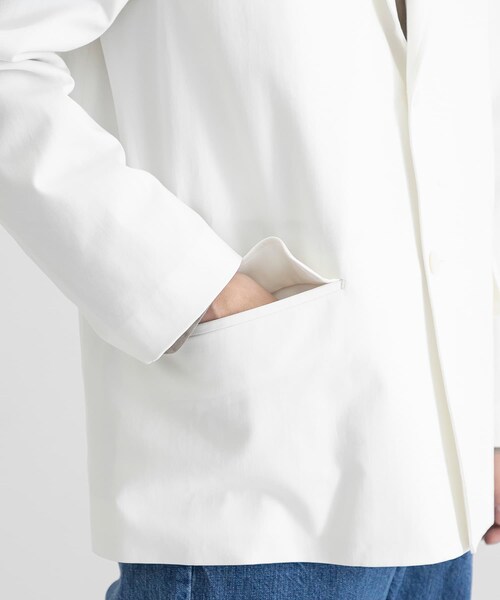 HERILL(ヘリル)の「HERILL Egyptiancotton Chino JACKET(その他・メンズ・White・2)」の11枚目の写真